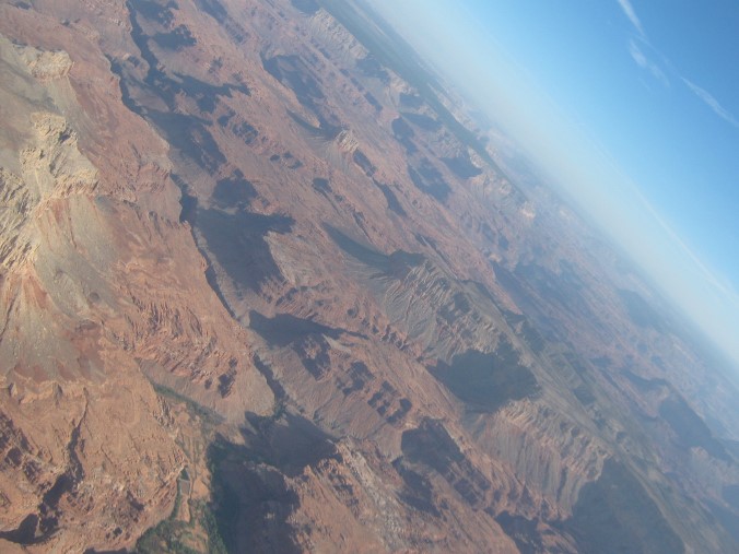 Landingspoging vliegveld Grand Canyon
